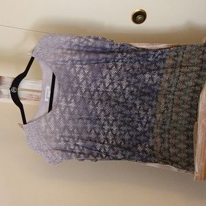 Liz Claiborne Boho Top Sz XL